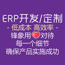ERP开发定制 人力资源管理 客户管理 销售管理 采购管理
